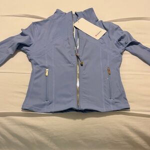 lululemon athletica Light Blue Full-Zip Utility Jacket